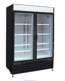 KOOL-IT KGF-48  GLASS DOOR FREEZER  