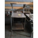 30"x31"x59" STAINLESS STEEL CART $150