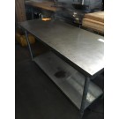STAINLESS STEEL TABLE 5'x2'x33"